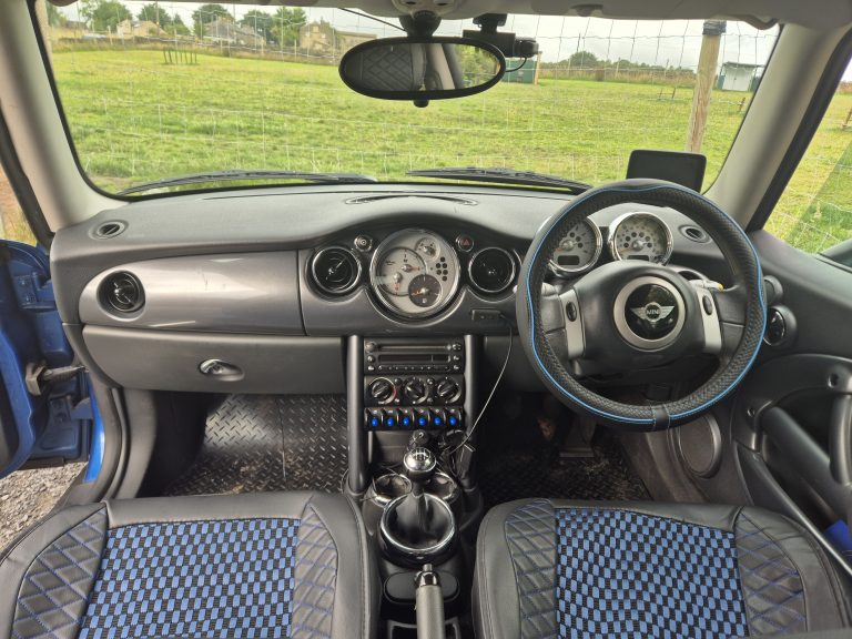 and a steering wheel cover to match