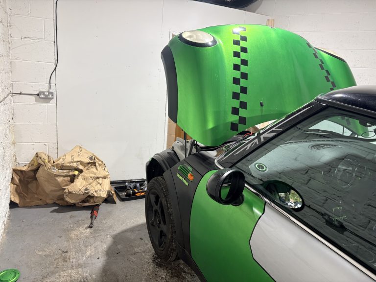 Back in the garage again :(